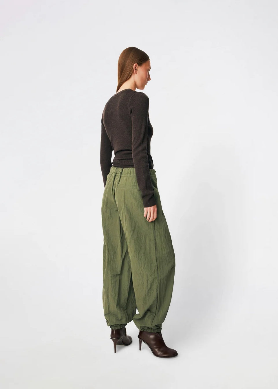 Modstrom Hiroki Vneck Cardigan Donkerbruin Dames