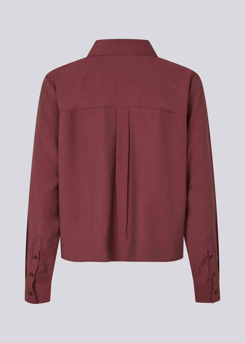 Modstrom Hudges Shirt Donkerrood Dames