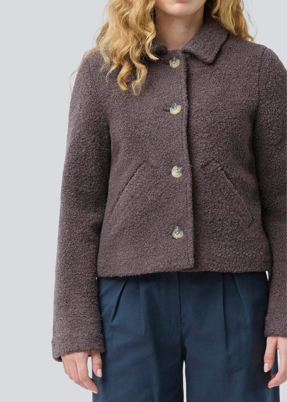 Modstrom Justy Short Jacket Donkerbruin Dames