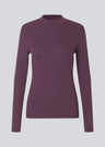 Modstrom Krown Ls Tneck Donkerrood Dames
