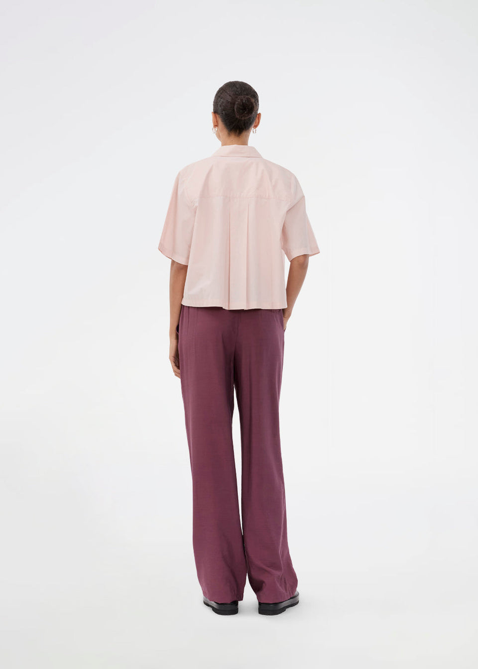 Modstrom Nicki Pants Donkerrood Dames