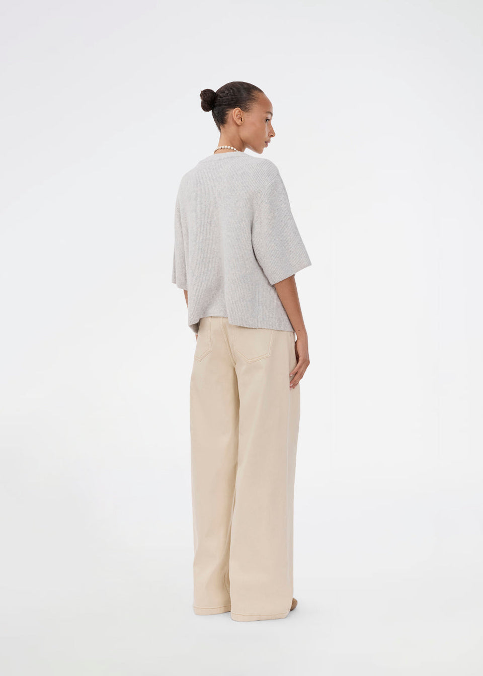 Modstrom Noe Cardigan Lichtgrijs Dames