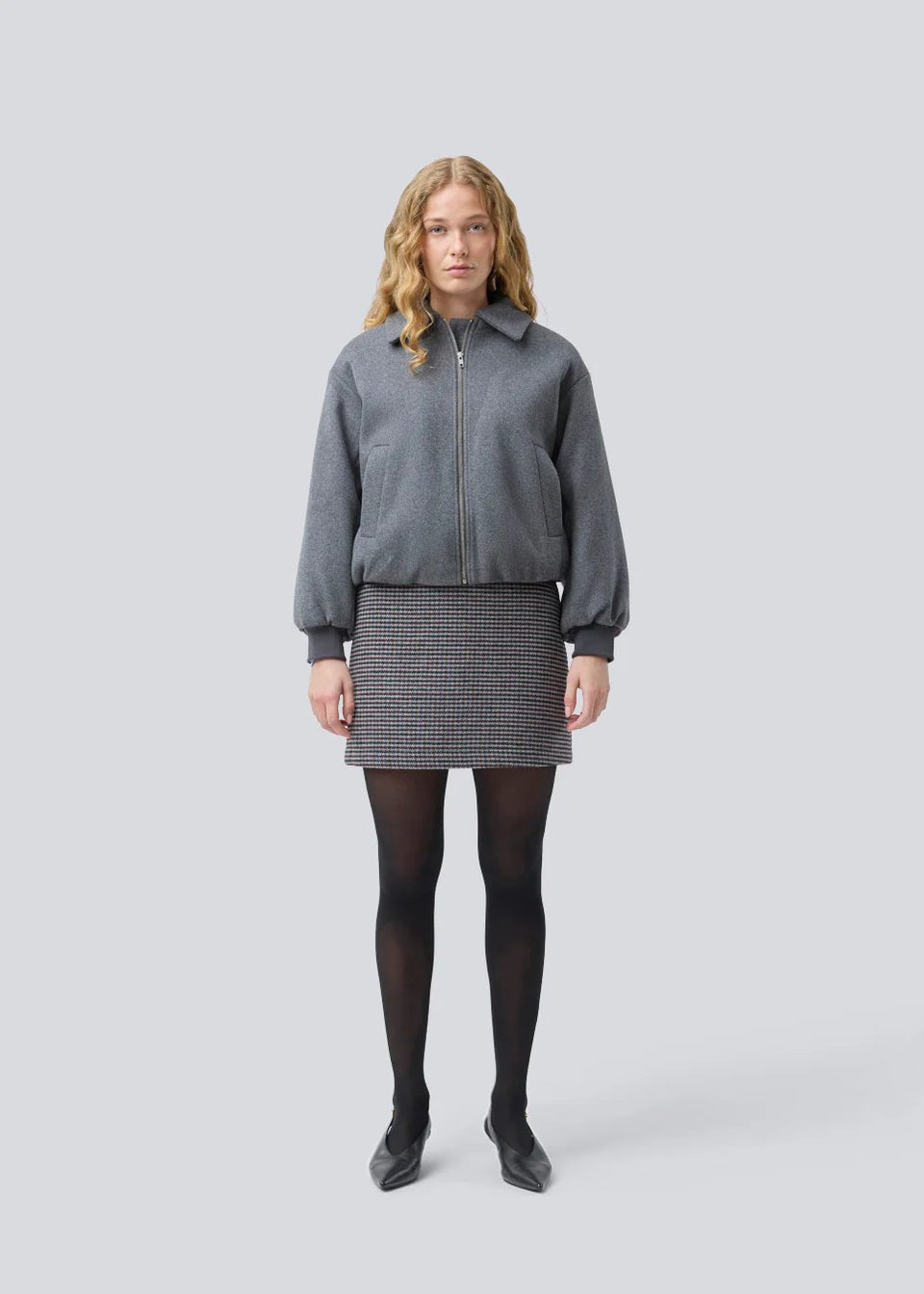 Modstrom Ommi Jacket Donkergrijs Dames