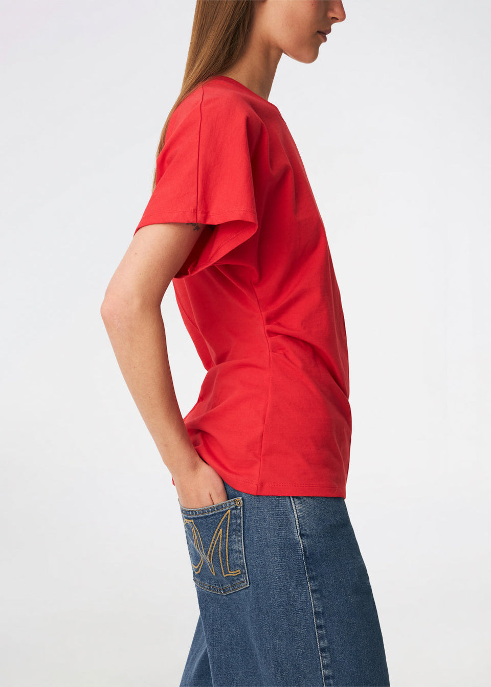 Modstrom Pataya T-shirt Rood Dames