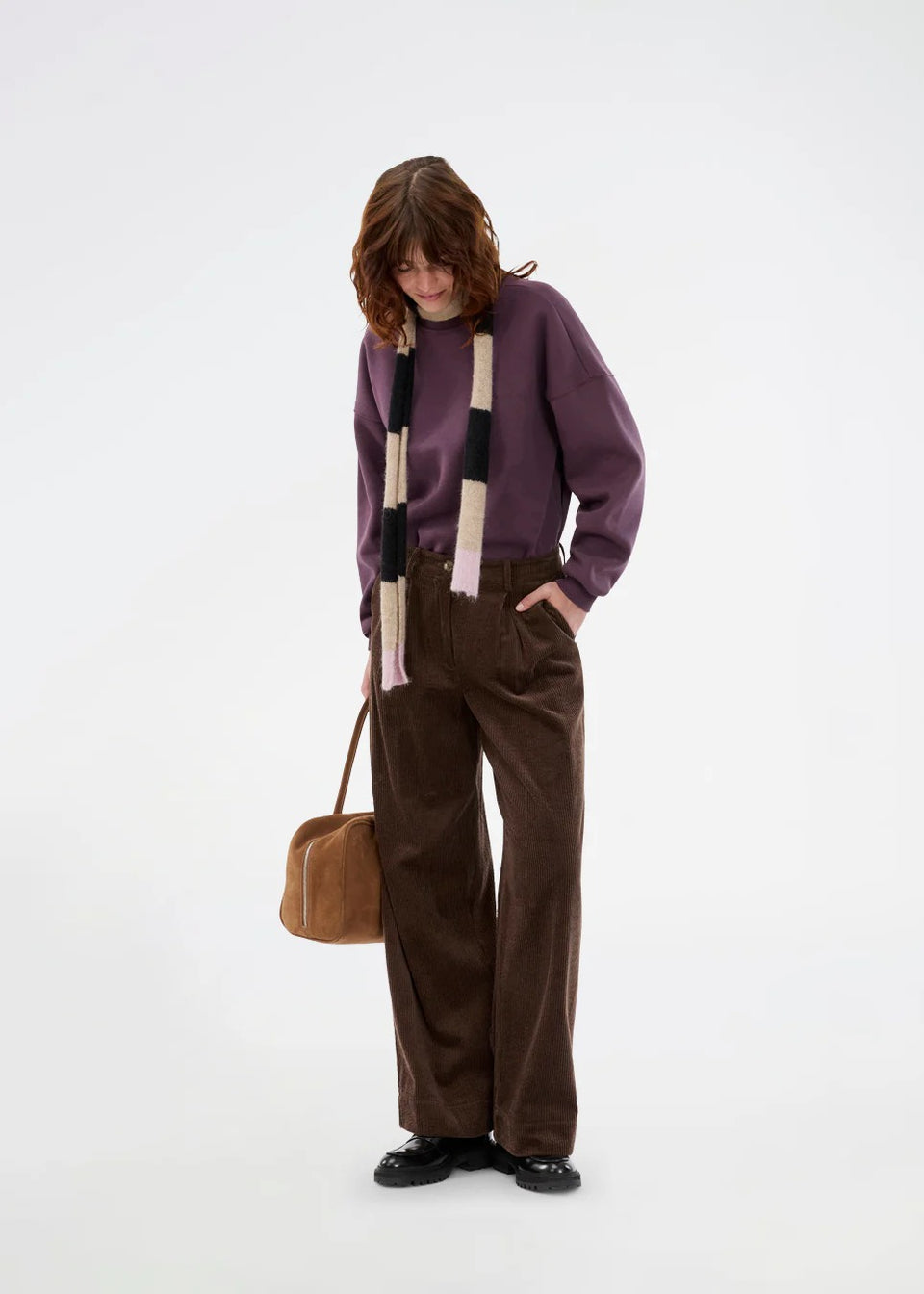 Modstrom Paula Sweat Donkerrood Dames