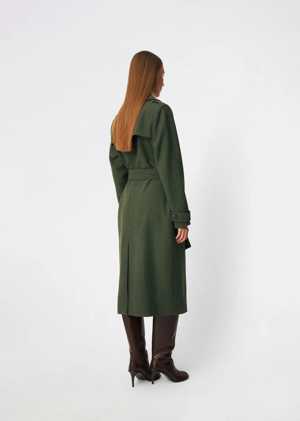 Modstrom Shay Coat Donkergroen Dames