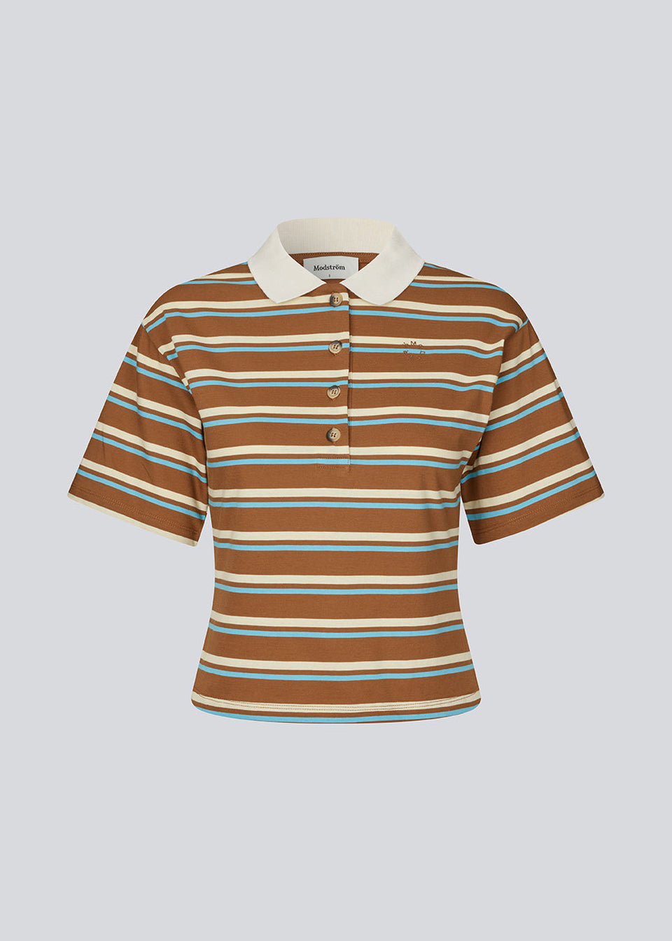 Modstrom Stetson Ss Polo Bruin Dames