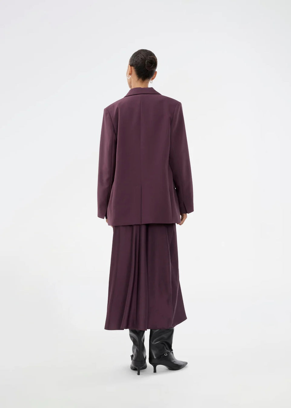 Modstrom Taylor Dress Donkerrood Dames