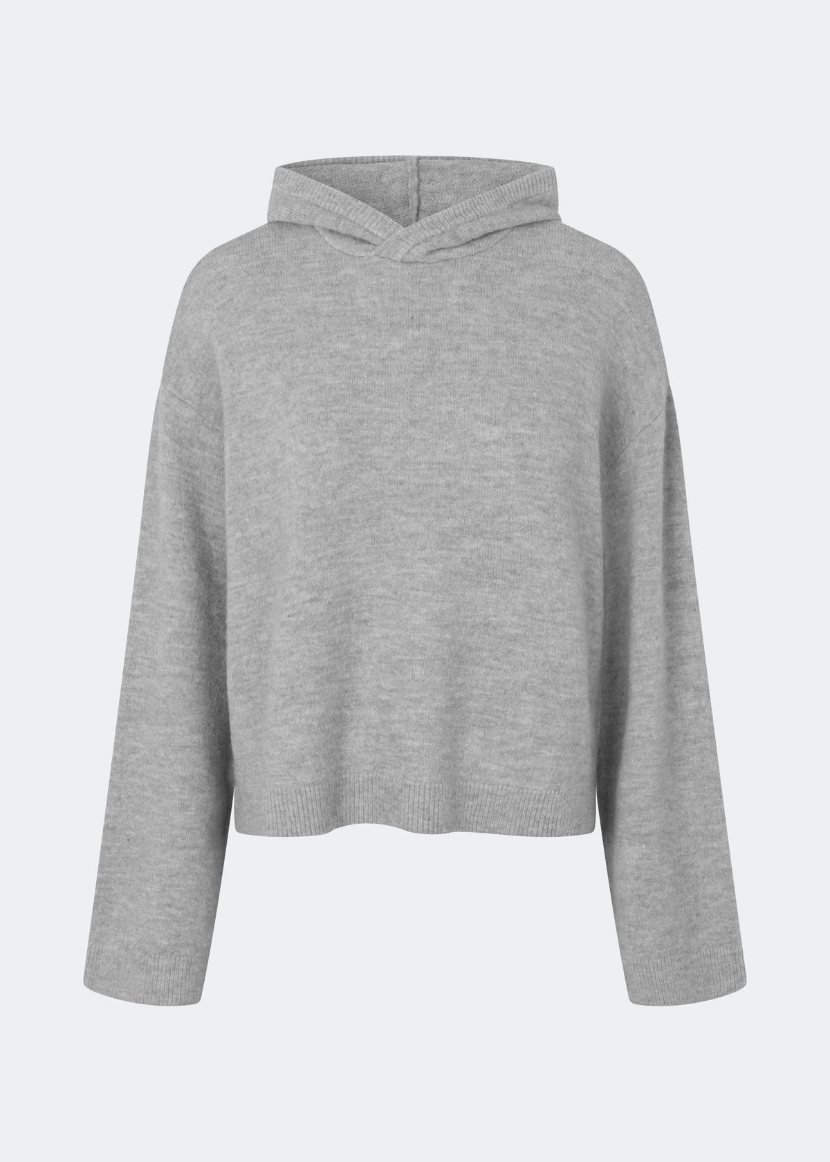 Modstrom Tree Hooded Knit Lichtgrijs Dames