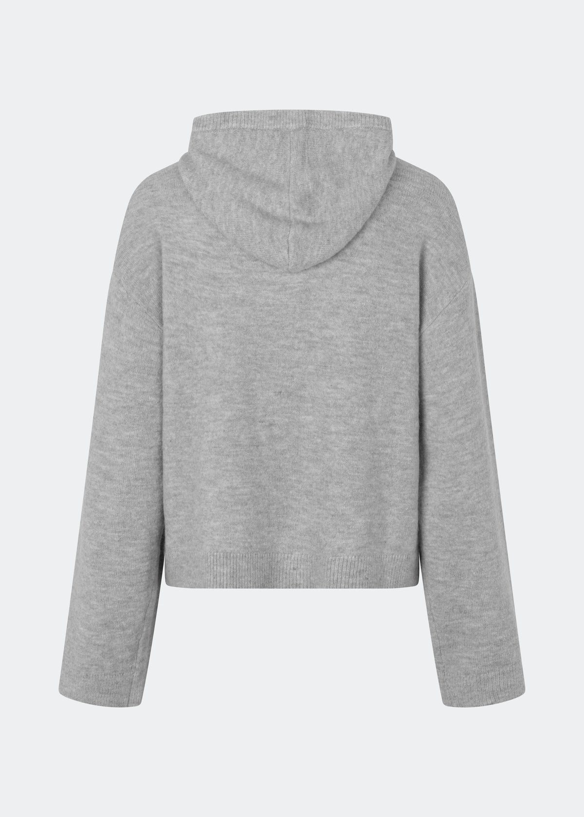 Modstrom Tree Hooded Knit Lichtgrijs Dames