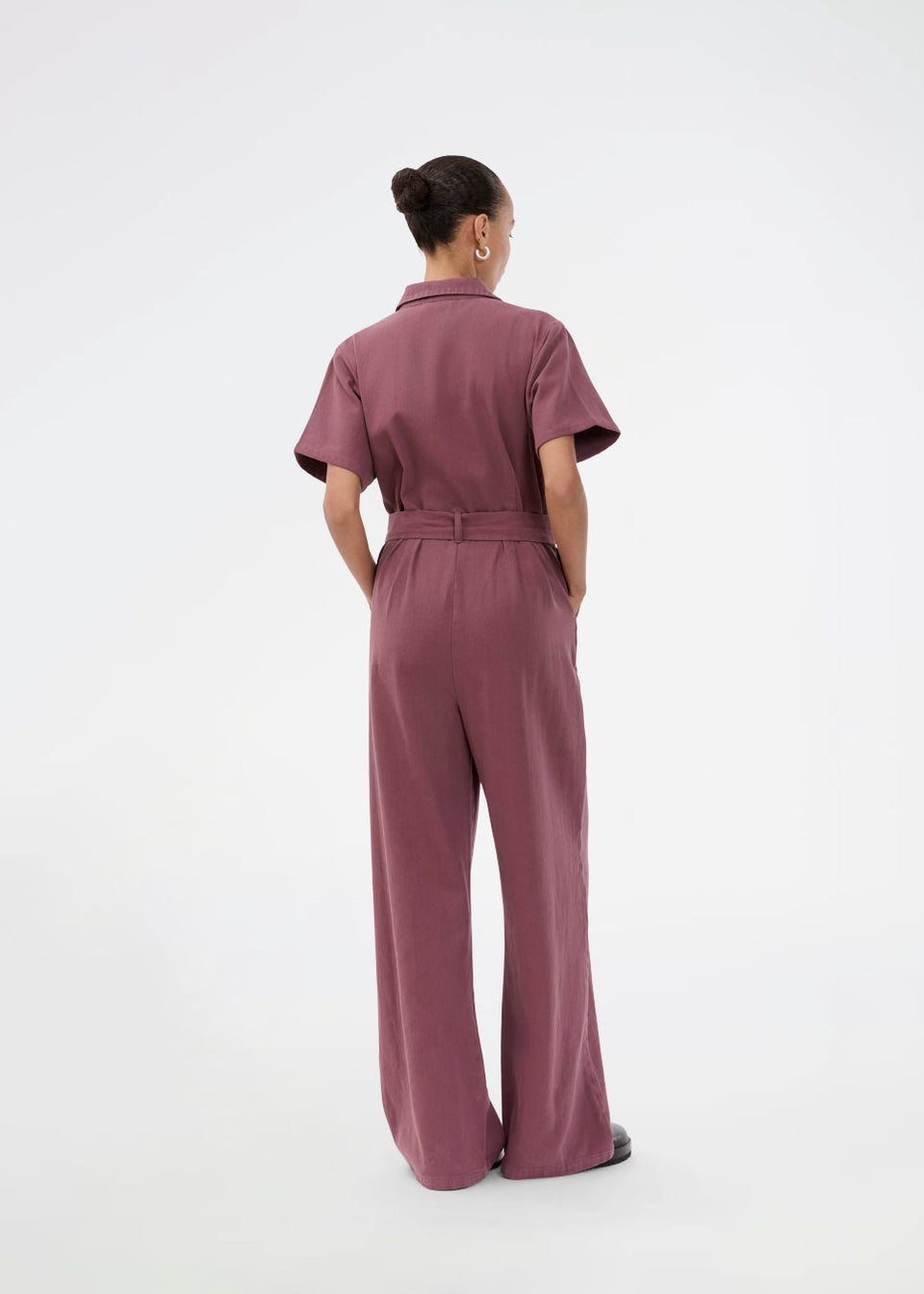 Modstrom Valle Jumpsuit Donkerrood Dames