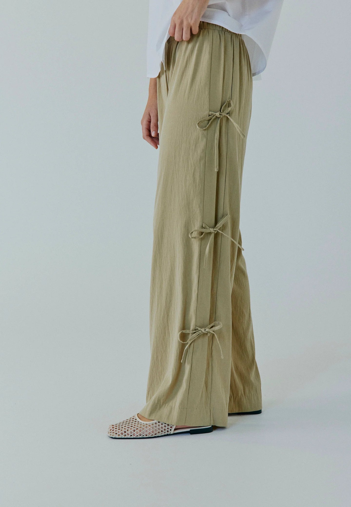 Norr Bowie Pants Lichtbruin Dames