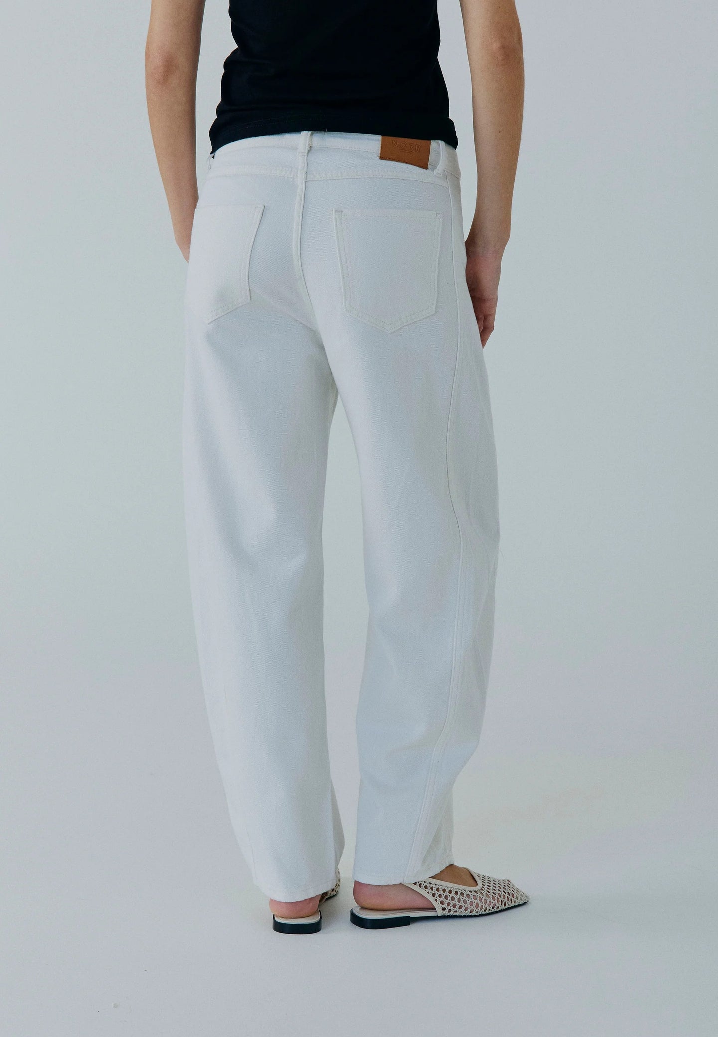 Norr Kenzina Jeans Wit Dames