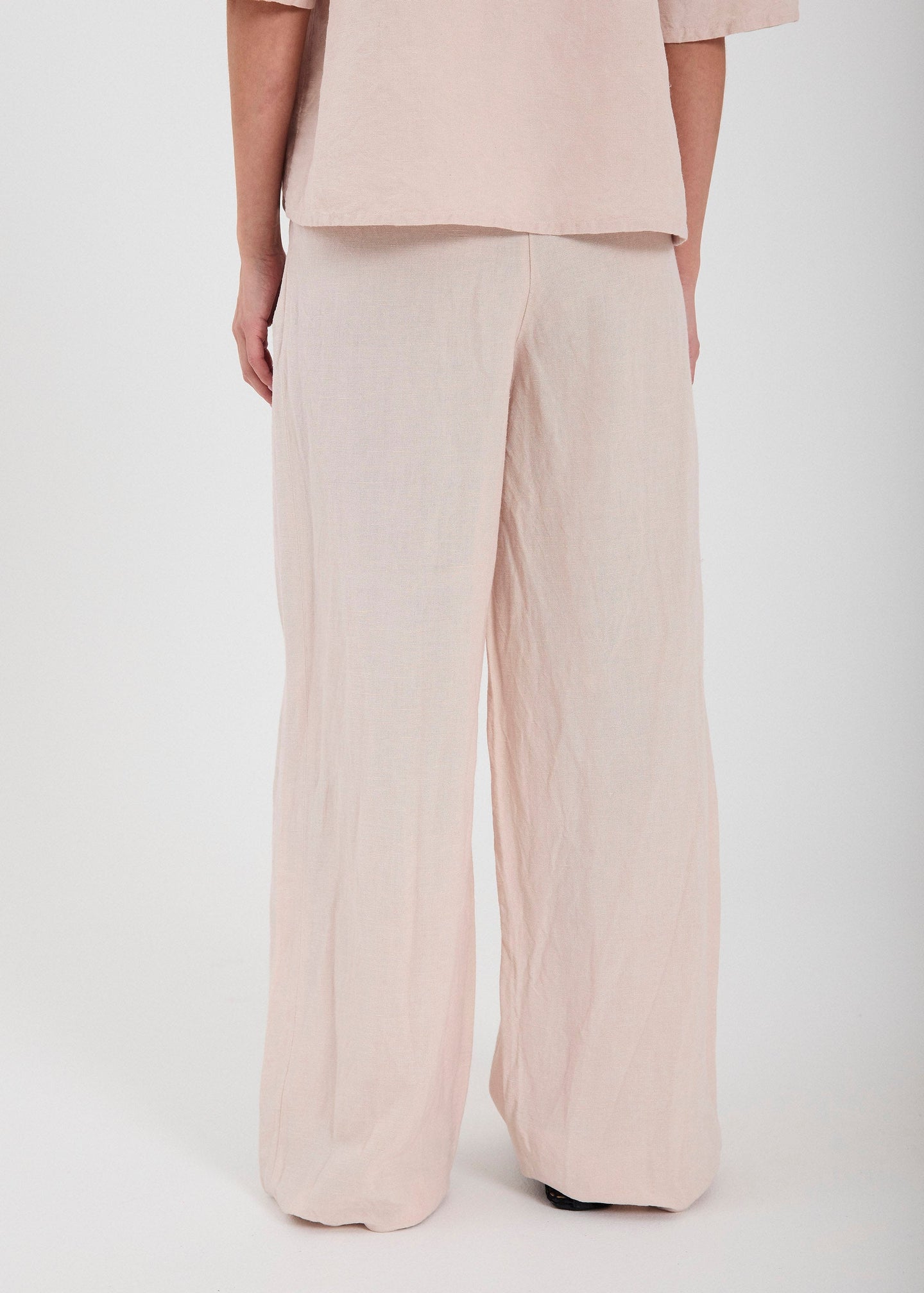 Norr Lineo Pants Lichtroze Dames