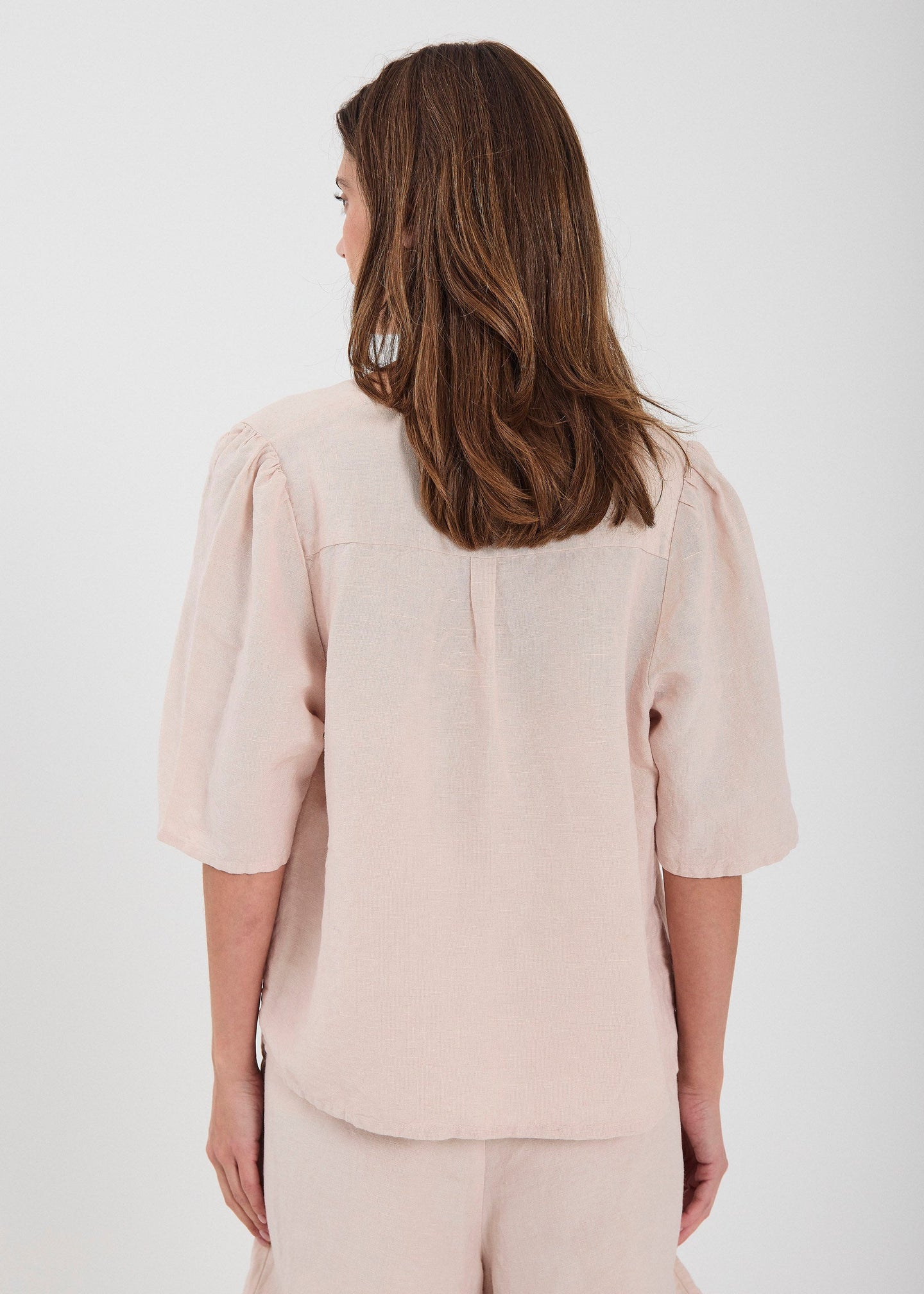 Norr Lineo Top Lichtroze Dames