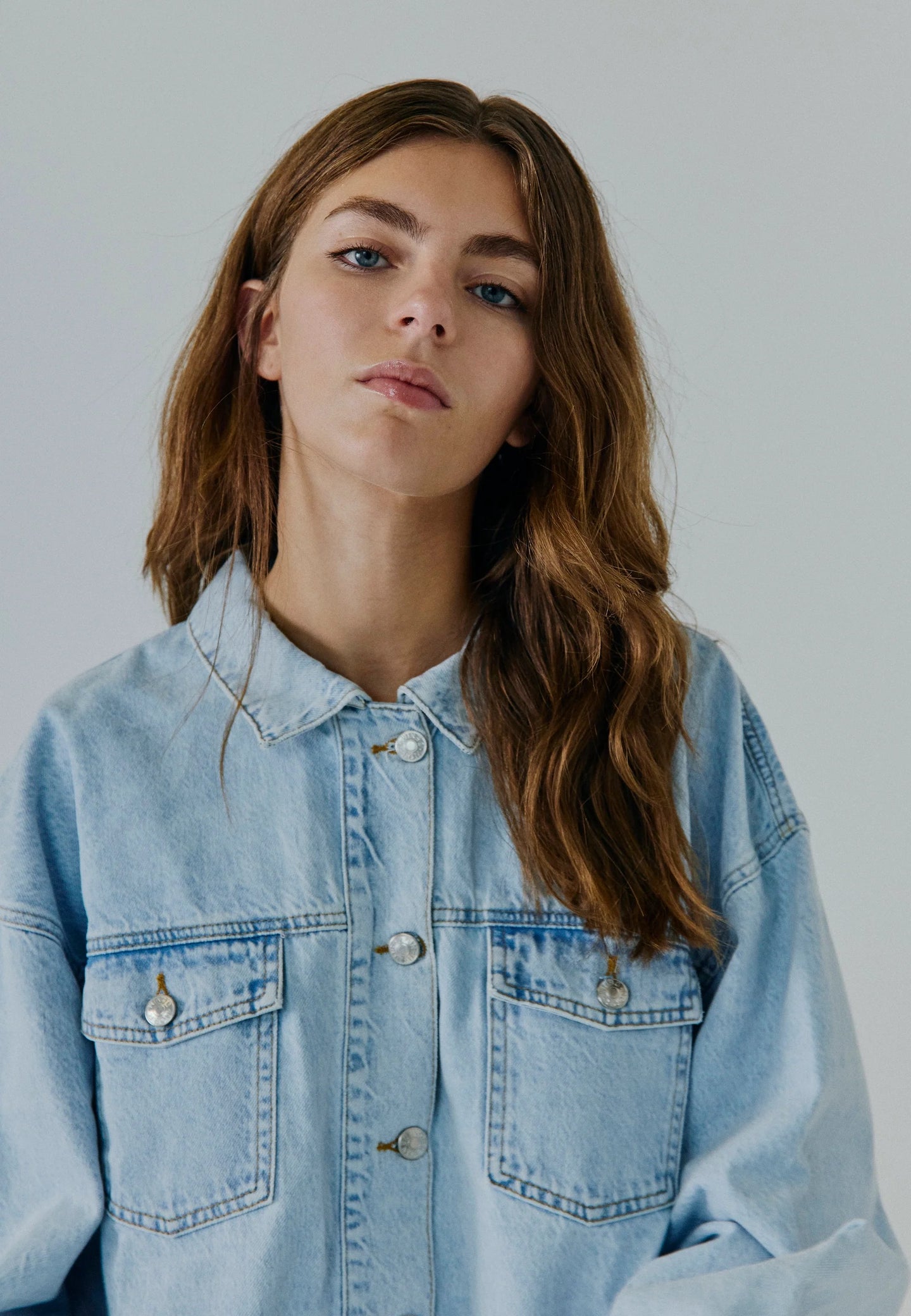 Norr Mie Denim Jacket Lichtblauw Dames