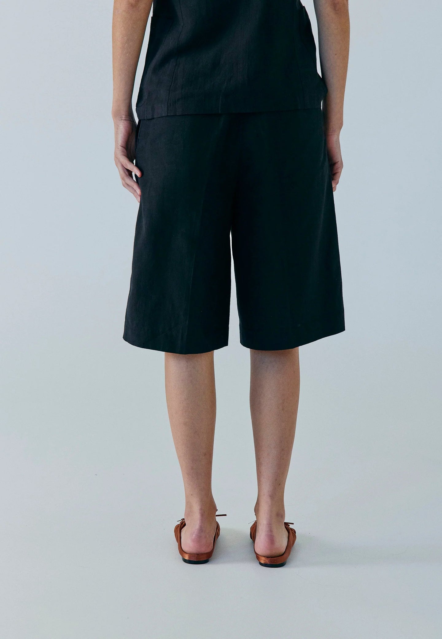 Norr Minna Shorts Zwart Dames