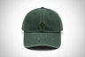 Number Nine Beach Washed Cap Groen Unisex
