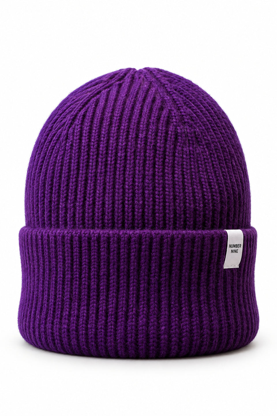 Number Nine Jazz - Recycled Wool Beanie Paars Unisex