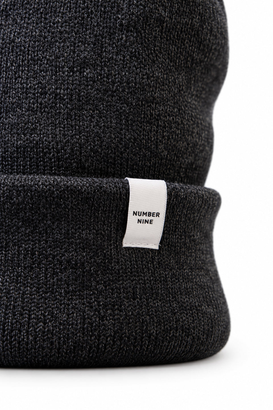 Number Nine Soul Beanie Donkergrijs Unisex