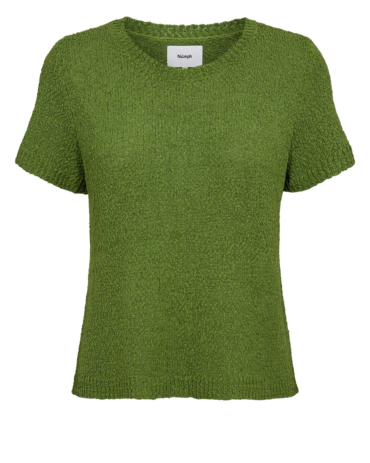 Numph Adria Ss Pullover Groen Dames