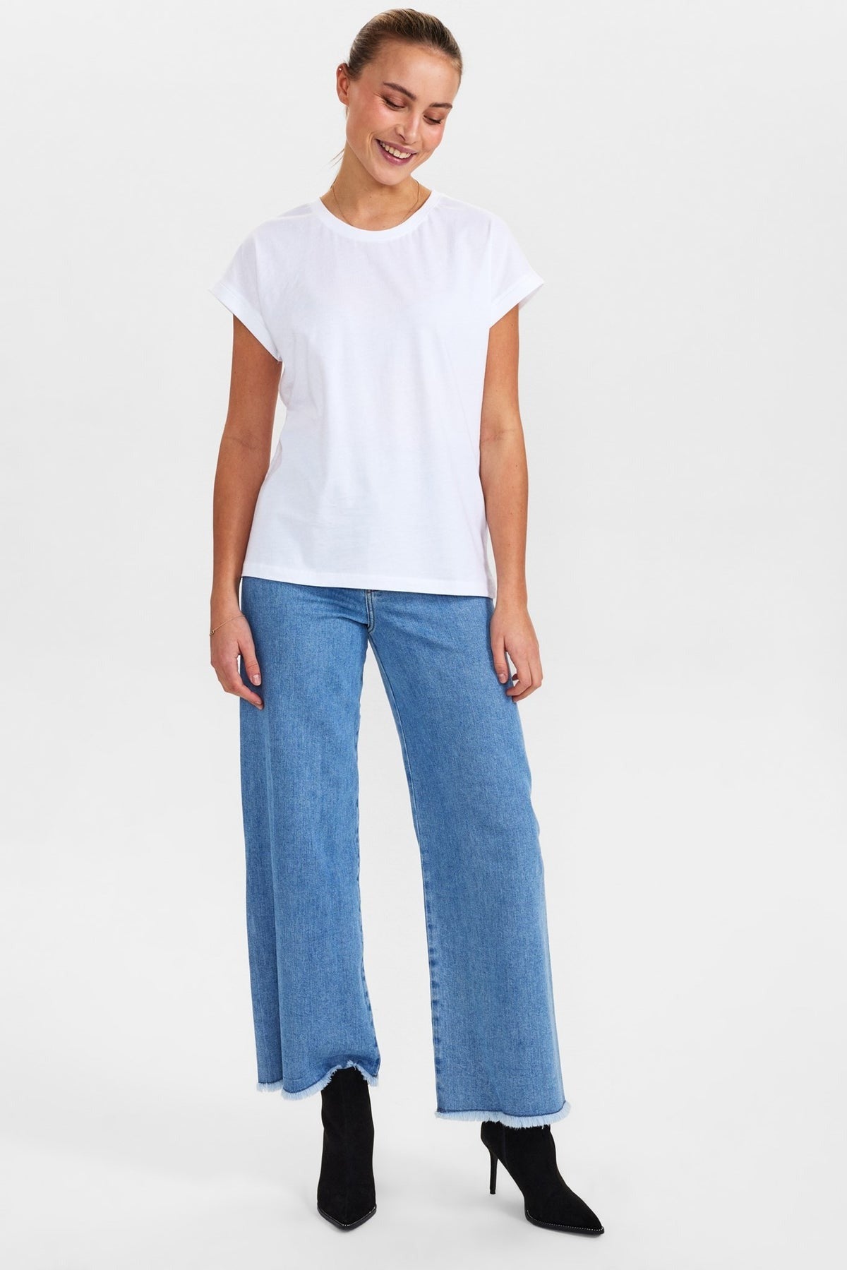 Numph Beverly T-shirt Wit Dames