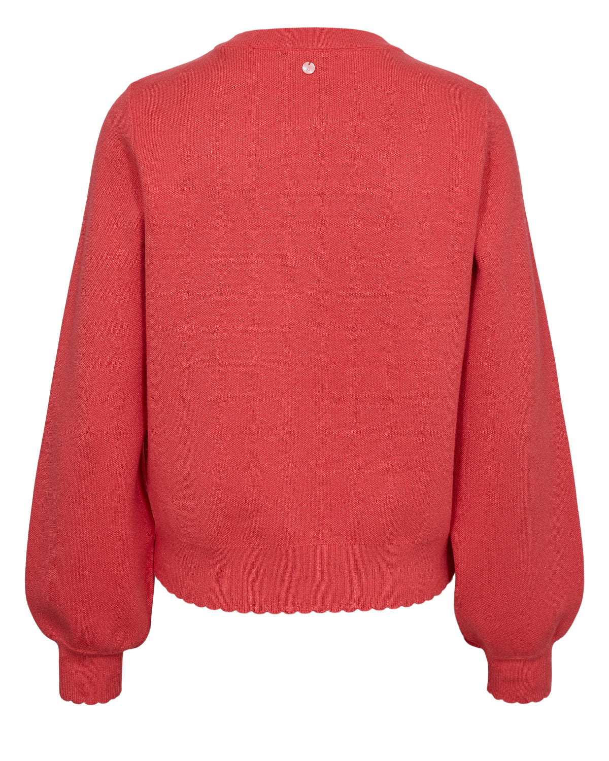Numph Birr Solid Pullover Rood Dames