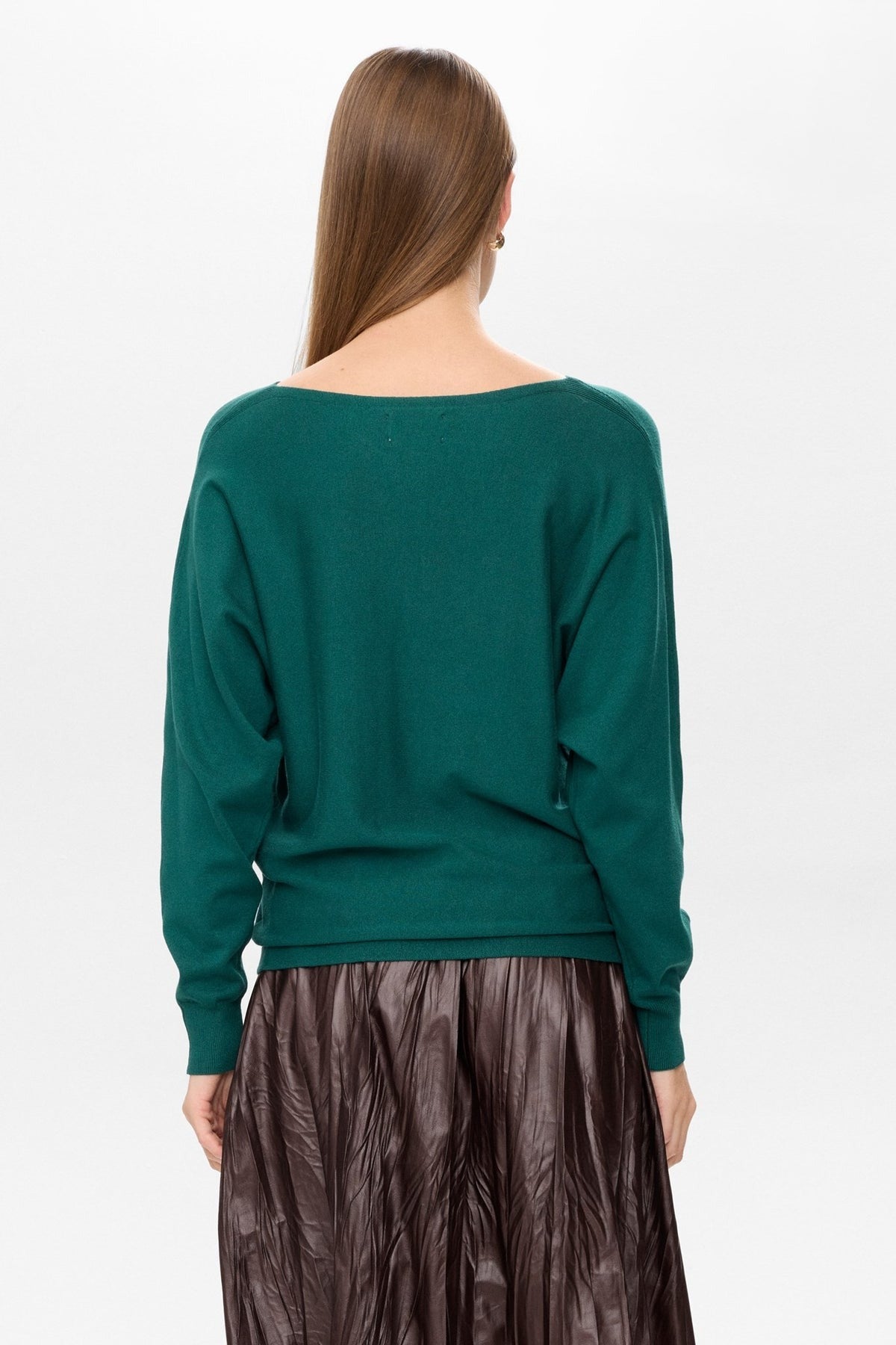 Numph Daya Pullover Donkergroen D