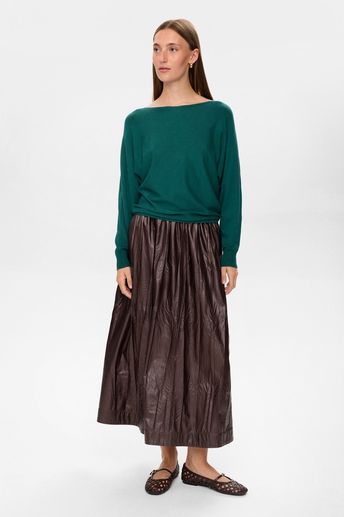 Numph Daya Pullover Donkergroen D