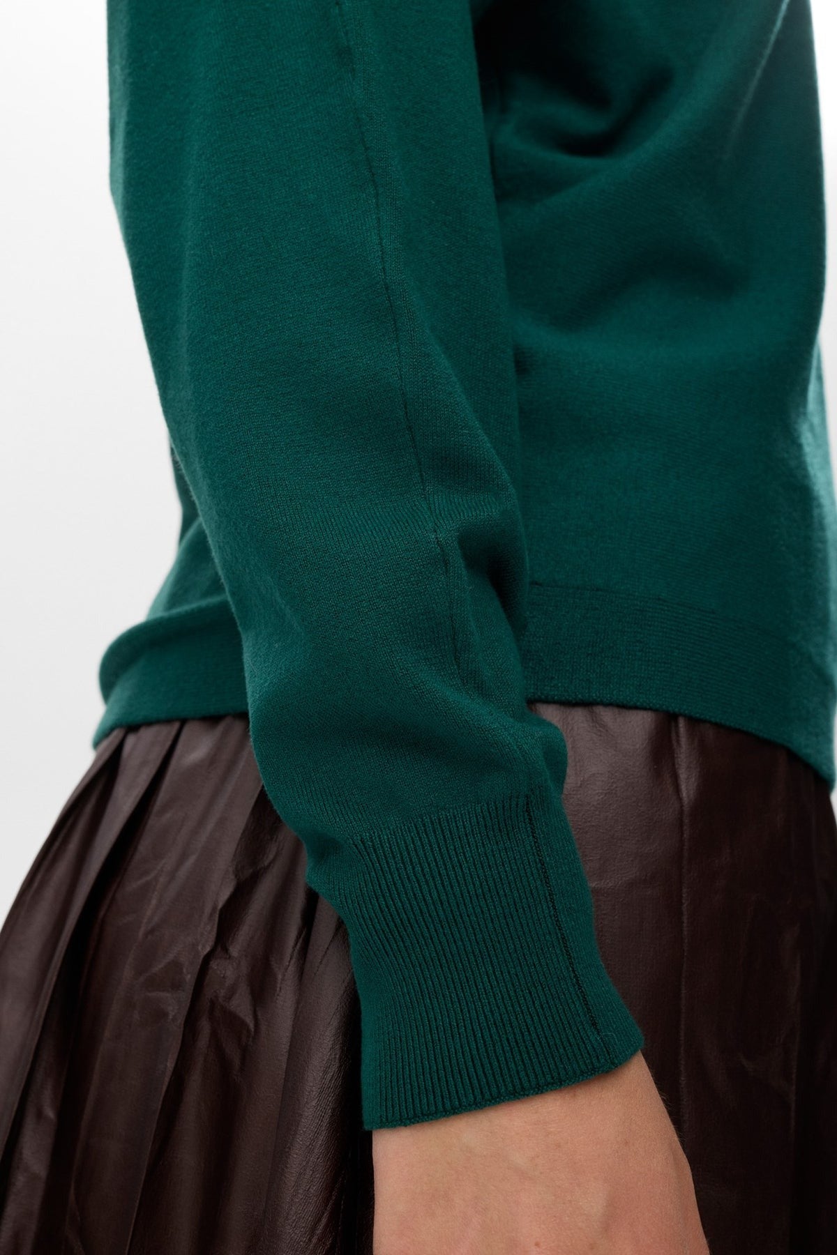 Numph Daya Pullover Donkergroen D