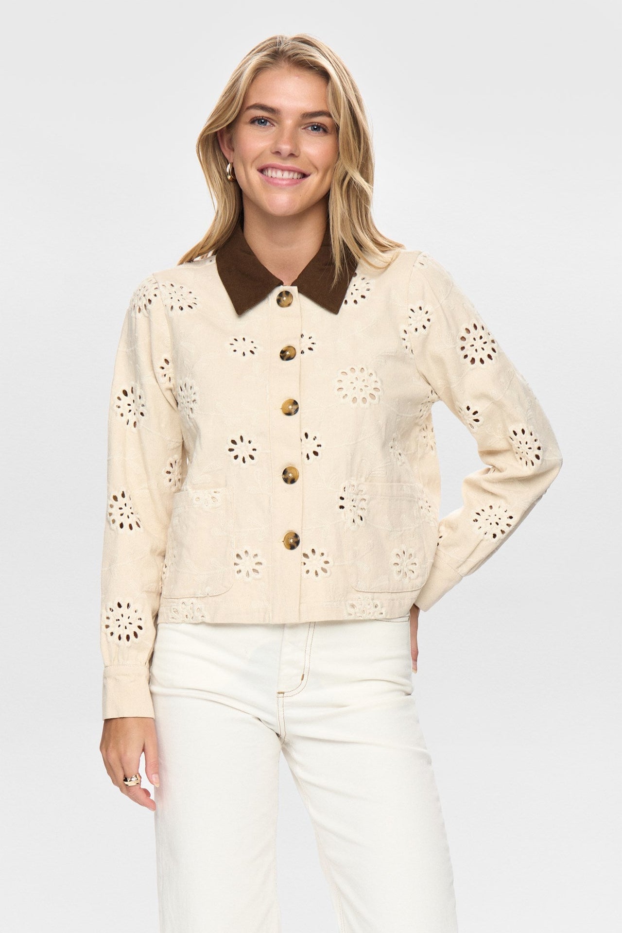 Numph Enora Jacket Wit Dames