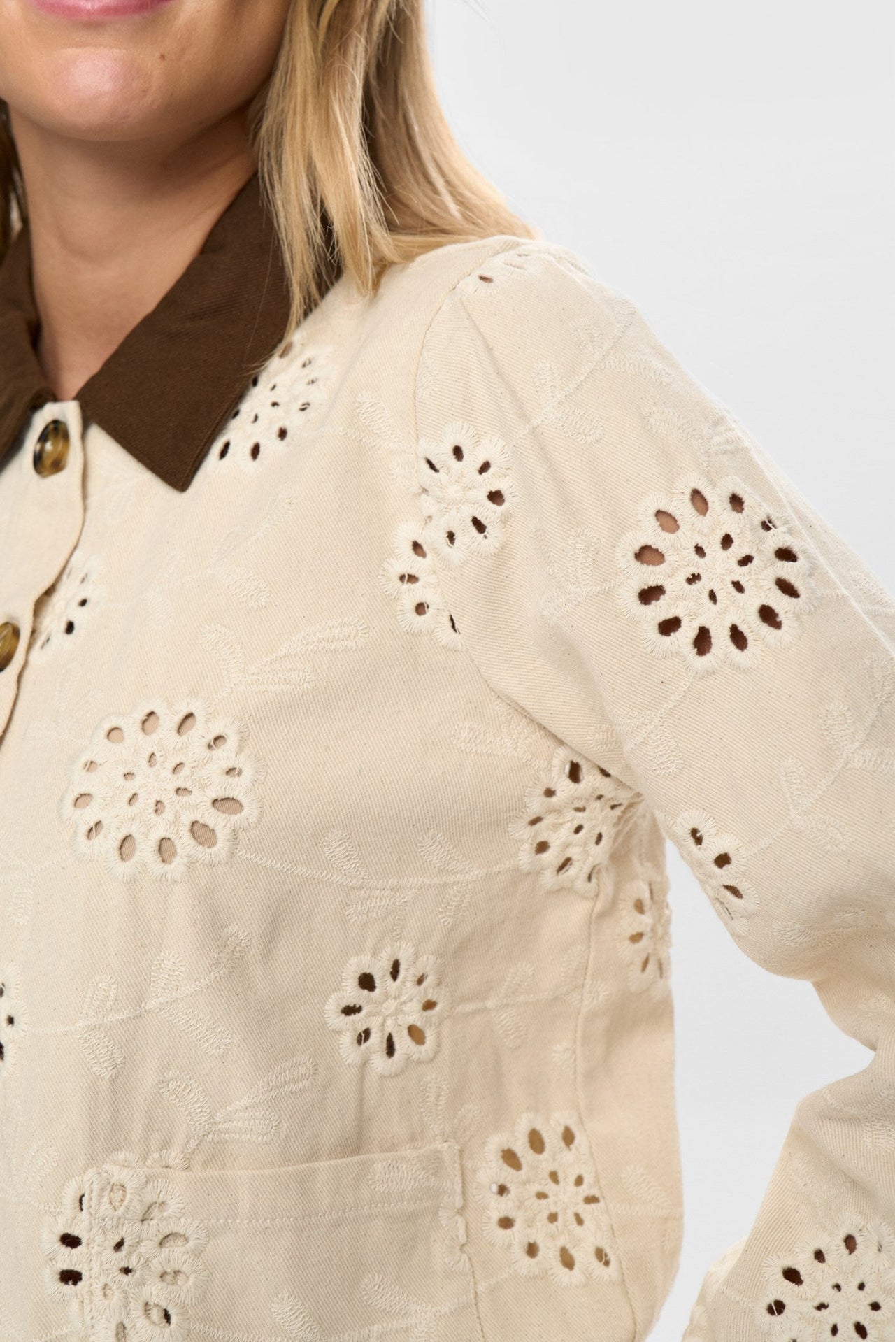 Numph Enora Jacket Wit Dames