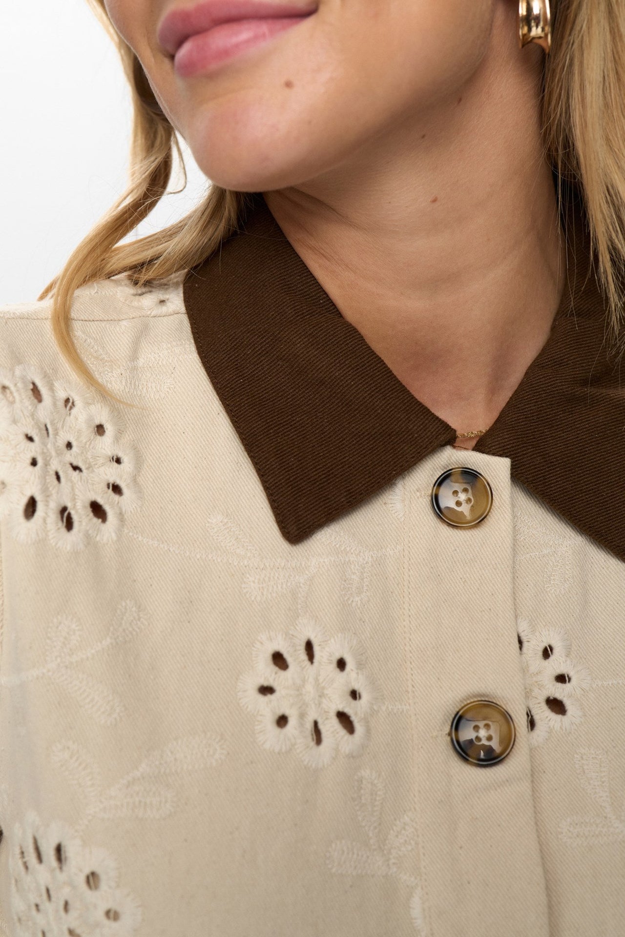 Numph Enora Jacket Wit Dames