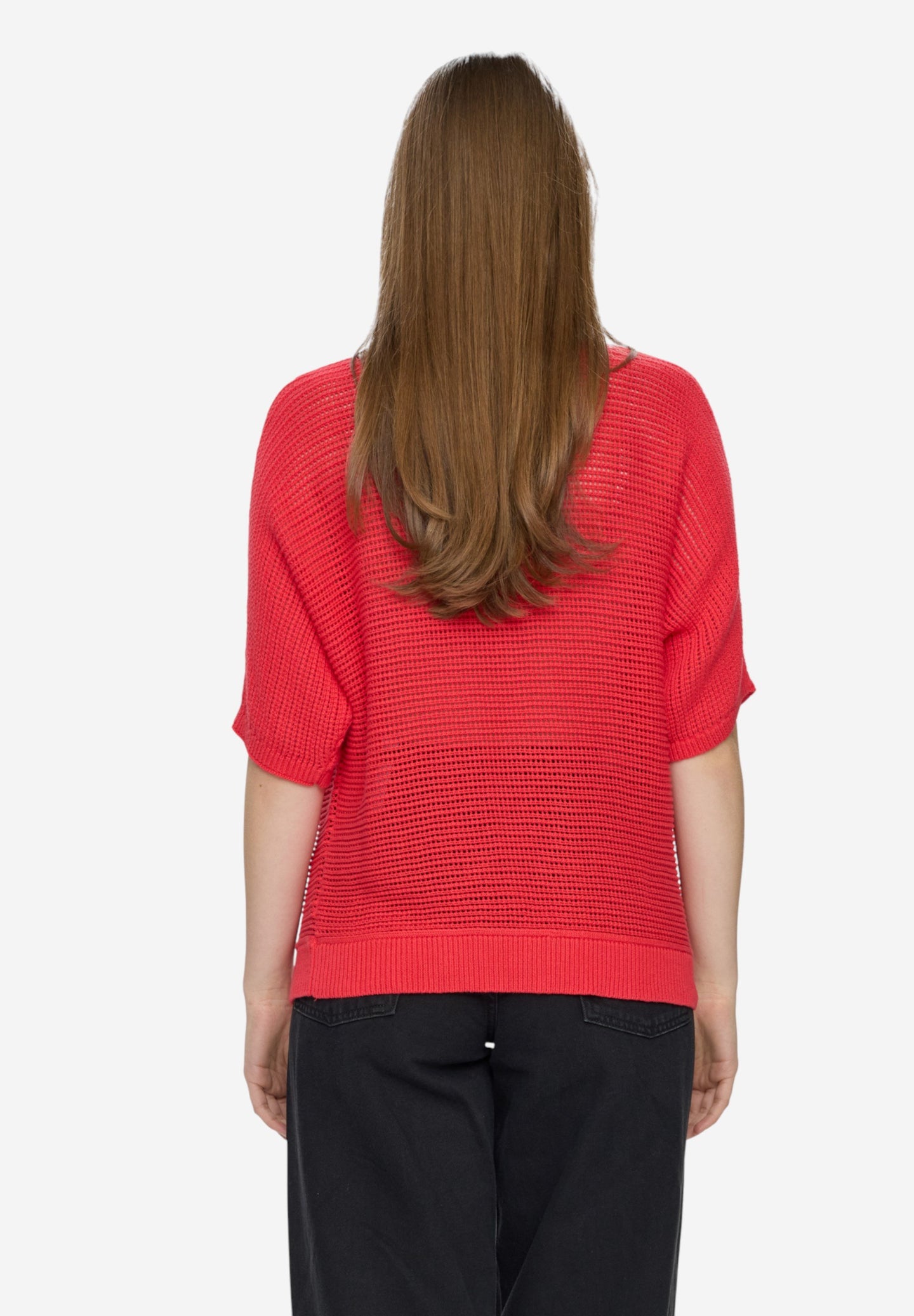 Numph Erikka Pullover Rood Dames