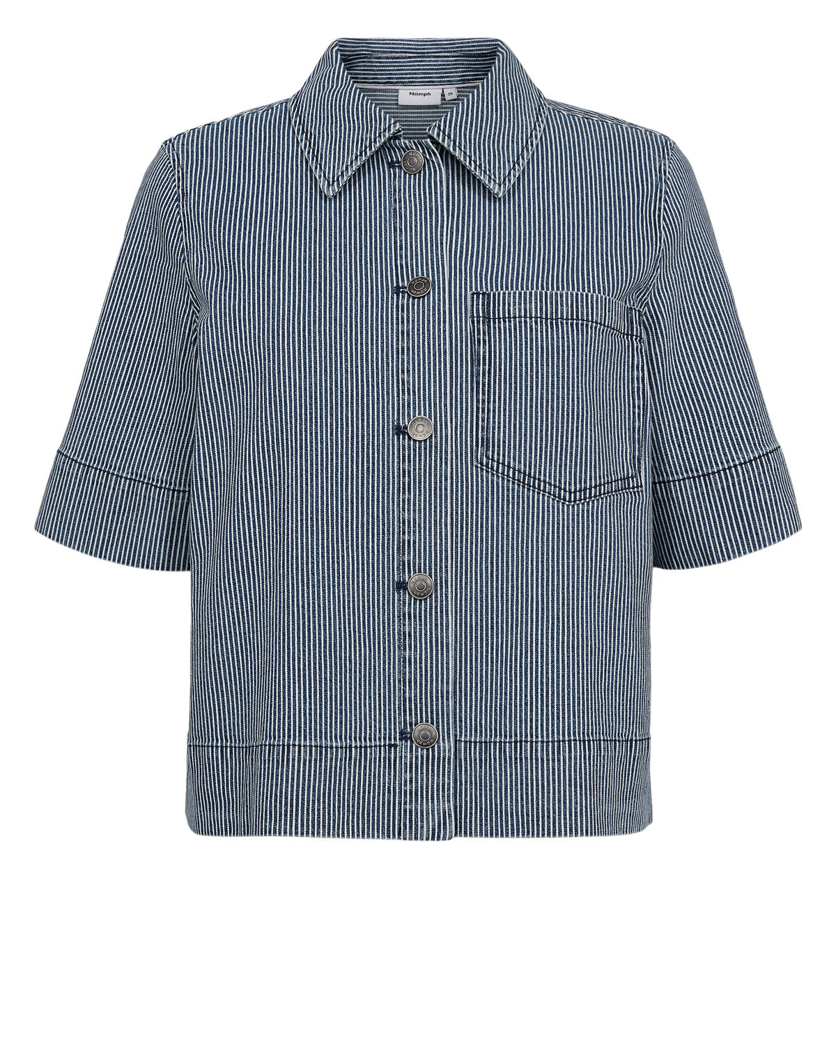 Numph Erina Shirt Donkerblauw Dames