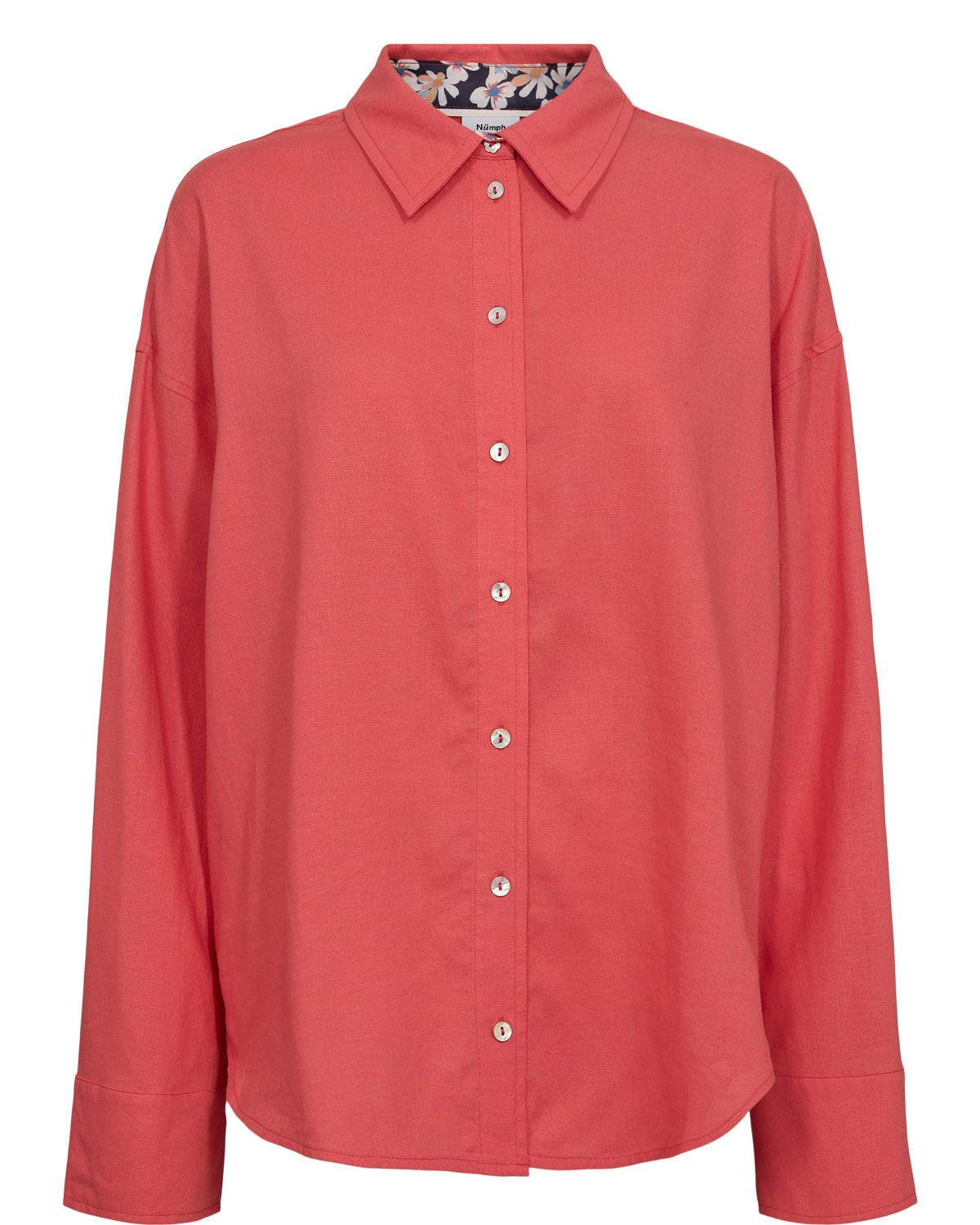 Numph Herina Shirt Rood Dames