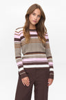 Numph Kitti Pullover Bruin Dames