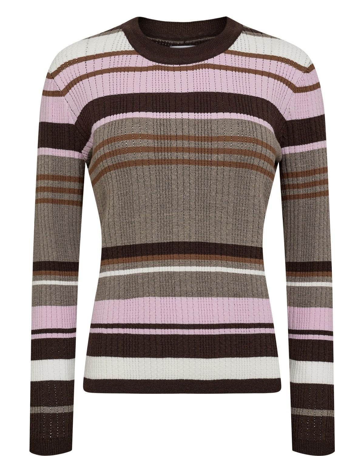 Numph Kitti Pullover Bruin Dames