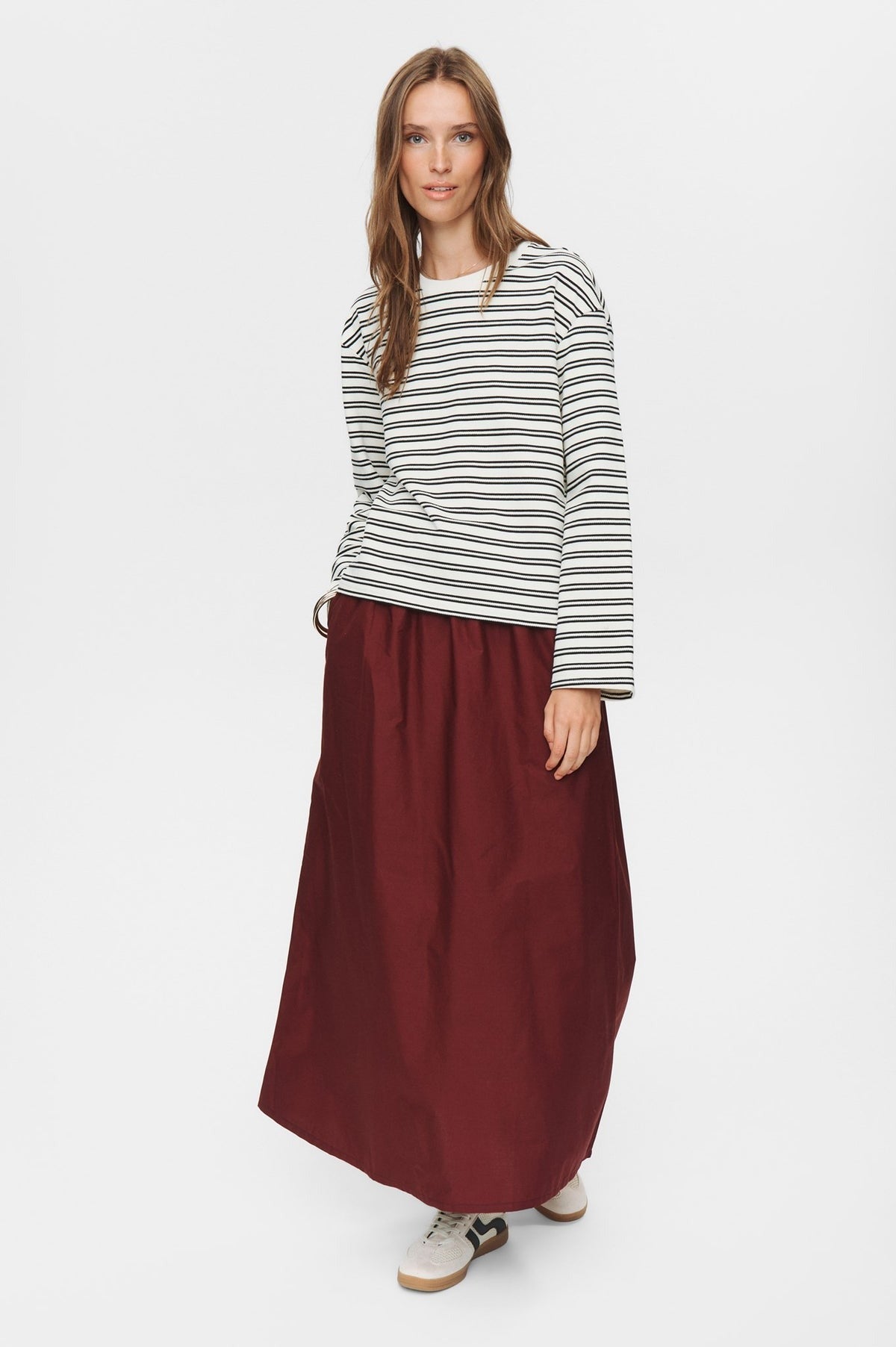 Numph Macie Sweatshirt Wit Dames