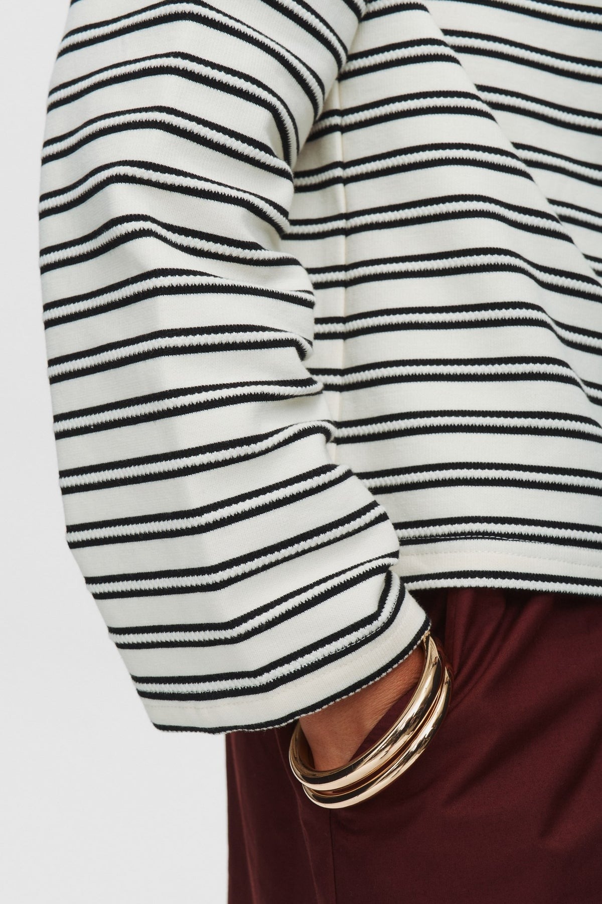 Numph Macie Sweatshirt Wit Dames