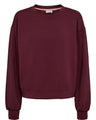 Numph Mara Sweat Donkerrood Dames