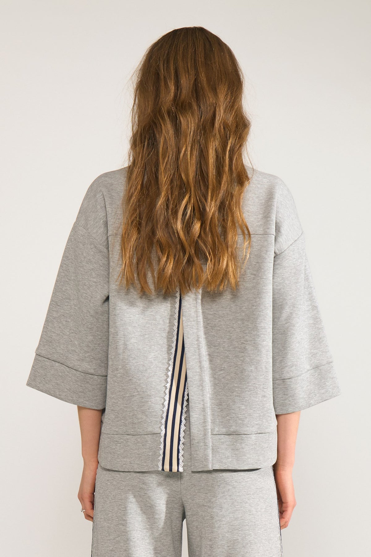 Numph Nathalie Vest Lichtgrijs Dame