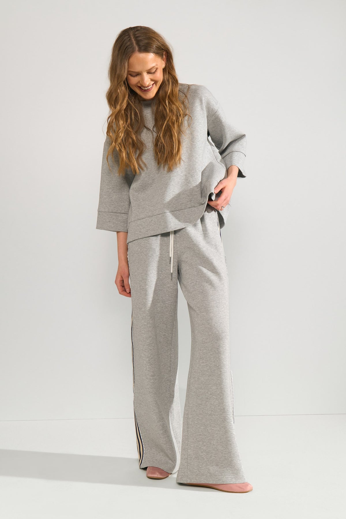 Numph Nathalie Vest Lichtgrijs Dame
