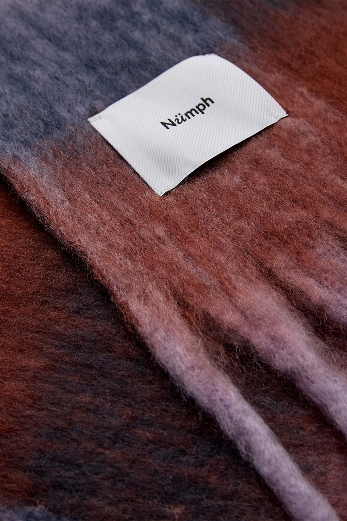 Numph Peyton Scarf Donkerblauw Dames