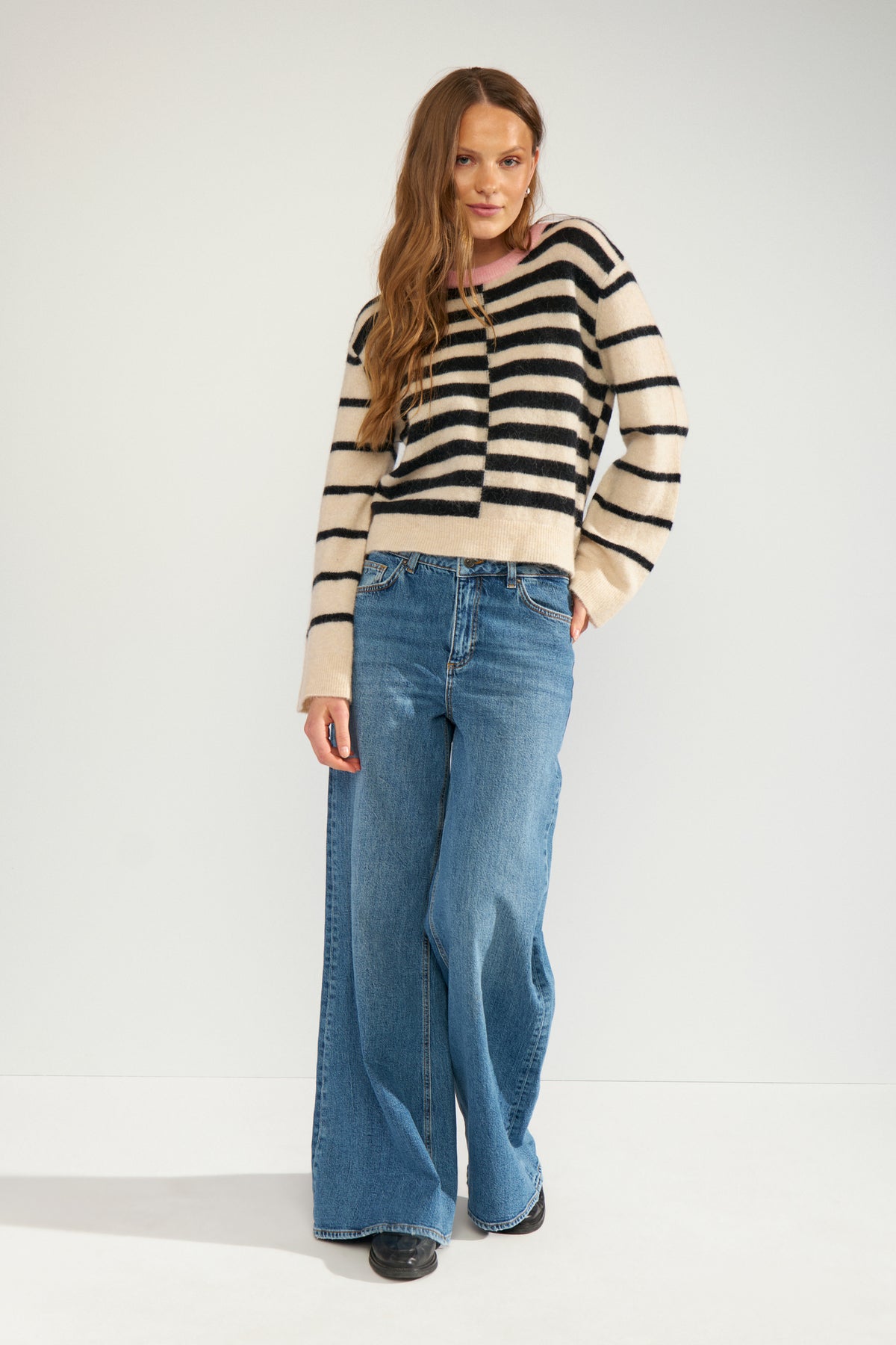 Riette Block Stripe pullover