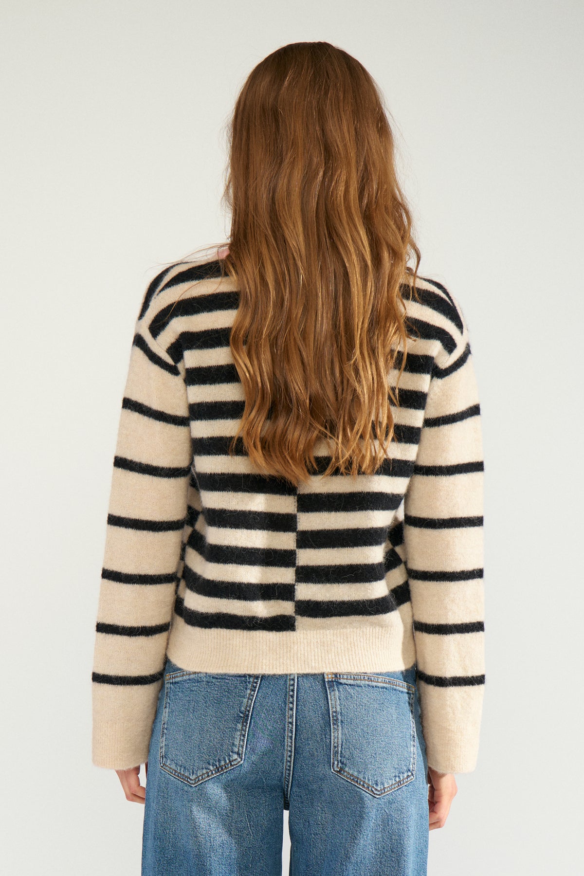 Riette Block Stripe pullover