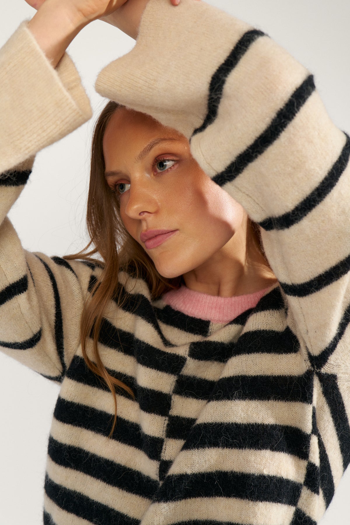 Riette Block Stripe pullover