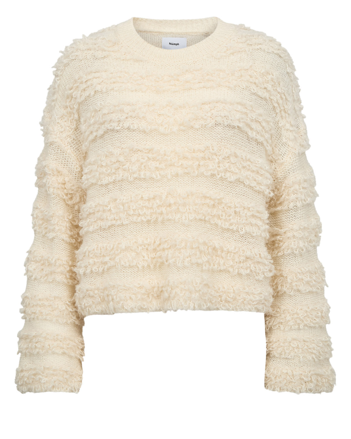 Numph Sheeba Pullover Wit Dames