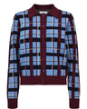 Numph Sisla Cardigan Donkerrood Dames