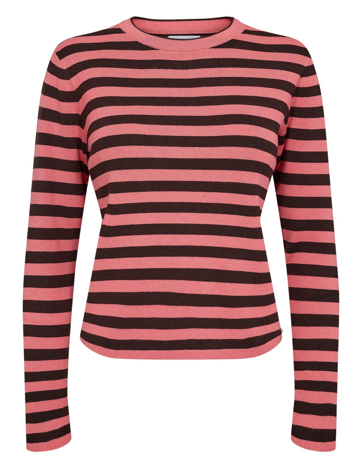 Numph Stripy Pullover Roze Dames